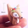 Enfeites de Decoração de Bolo de Animais da Floresta Decoração de Argila Macia Decoração de Bolo Celebração Confeitaria Sobremesa Cartão Plug-in