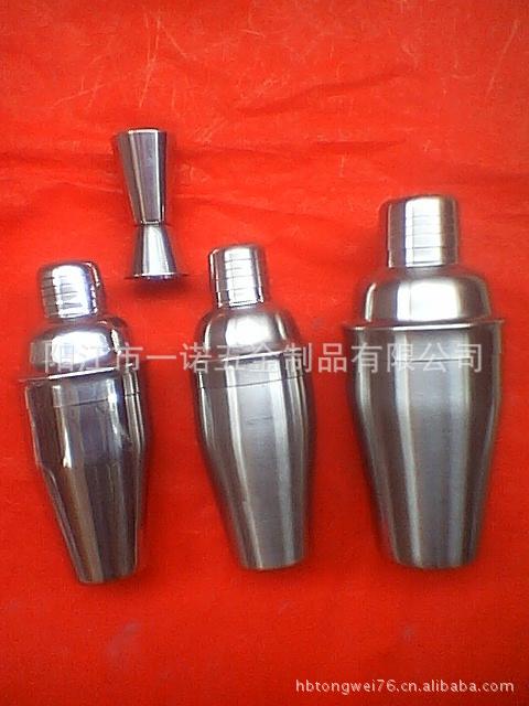 B-022A不锈钢调酒器摇酒器,不锈钢量杯