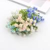 Flor de imitación trigémina gipsófila de bebé accesorios diy hechos a mano a juego ropa accesorios para el cabello decorativos florales accesorios para sesión de fotos