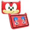 Fabricante de Pedidos Extranjeros Tableta Infantil Transfronteriza 7 Pulgadas 4+64g Bluetooth Gaming Inteligente Android 10 Pantalla de Alta Definición Protección Ocular