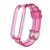 Adequado para Pulseiras do Relógio Xiaomi Mi Band, Pulseira Transparente Estilo Glacial para Gerações 3/4/5/6/7, Atacado do Fabricante