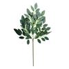 Simulação planta folhas falsas flor de feijão folhas 3 garfo alfarroba folhas flor de feijão folhas DIY fundo decoração de parede fábrica atacado