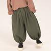 Calça Esportiva Changguo para Meninos Calça Casual Primavera e Outono para Bebês e Crianças Calça Lanterna Solta Estilo Coreano