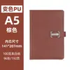 Cuaderno con hebilla de logo personalizado, cuaderno de alta estética para reuniones de oficina de negocios, planificador estudiantil A5 engrosado, hecho a medida