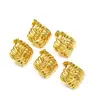 Pendientes Cuadrados Rayados de Acero Inoxidable Estilo Francés Ins Nicho Elegantes Pendientes Chapados en Oro de 18 Quilates de Lujo Ligero para Mujer