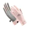 Guantes de ciclismo para mujer verano transpirables finos deportes al aire libre montañismo fitness conducción antideslizantes pantalla táctil de dedo completo protección solar medio dedo