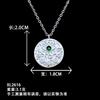 Collar para Mujer Transfronterizo Amazon Europa y América Caliente Combinación de Luna Collar Nicho Versátil Accesorios de Alta Gama