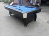 Mesa de Billar Interior para Adultos de 2.13m Mesa de Billar Grande de 7 pies para el Hogar Mesa de Billar Bola 8 Negra Americana Viga Transversal de Metal