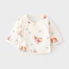 Ropa interior cálida acolchada de medio respaldo para bebé recién nacido sin costuras Otoño e Invierno 40g Algodón Delgado Traje de Monje Top para Bebé