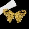 Acessórios de liga oca Borboleta antiga Libélula Inseto diy acessórios Grupo Noiva fã Hanfu hairpin material