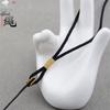 Cuerda colgante tejida a mano Seiko simple hilo dorado halter cuerda colgante de jade sin conector cuerda para collar entero