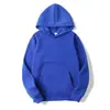Sudadera con capucha de color liso, tela de 220g, transfronteriza, para hombre y mujer, nueva sudadera con capucha casual de moda, ajuste holgado, versátil