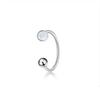 Amazon Hot Sale Horseshoe Ring Lip Ring Nose Ring Brincos Aço Inoxidável Perfurado Jóias em forma de C Ear Bone Nail European and American Wholesale