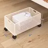 Caja de almacenamiento para uso doméstico, armario tipo cajonera con ruedas para guardar ropa, pantalones, juguetes y organizar artículos