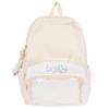 Mochila para Dor no Ombro, Grande Capacidade, Bolsa Transparente Bidimensional, Estilo College Fofo para Meninas, Mochila para Aluno do Ensino Fundamental, Mochila de Viagem