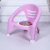 Silla Alta para Comer de Bebé, Respaldo Infantil, Silla Pequeña, Taburete Pequeño, Cinturón Anticaída, Plato para Comer, Mesa y Sillas de Comedor Semi-Nórdicas