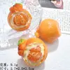Accesorios de Resina DIY para Comida - Diseño Naranja Feo: Funda de Teléfono con Pegamento de Crema, Pinza para el Cabello, Goma para el Cabello, Imán para Refrigerador, Hebilla de Flor para Zapatos, Adorno para el Cabello, Pulsera