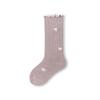 Nuevos calcetines para niños Otoño e Invierno 2026 Color Sólido Bebé Boca Ancha Calcetines Largos Calcetines de Algodón para Niñas Calcetines para Bebé Venta al por Mayor