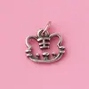 Accesorios de Plata S925 Calados Animales del Año Rata, Buey, Cerdo y Tigre Doce Signos del Zodíaco Cuentas Separadas Joyería Accesorios DIY