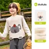 Lindo Conjunto Chaleco de Punto para Niñas Familia Dudu Chaleco de Otoño para Niñas Chaleco Camiseta de Bebé Ropa Infantil t