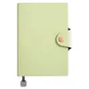 Cuaderno A5 Estilo Nuevo con Patrón de Lichi y Hebilla, Set de Caja de Regalo, Diario de Cuero Suave Engrosado Simple para Negocios, Personalizable