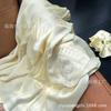 Pijamas para Mujer Primavera y Otoño Nuevo Traje Delgado de Acetato de Imitación de Manga Larga de Alta Gama Kt Agradable para la Piel Seda de Hielo Ropa de Casa para Mujer