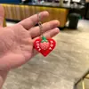 Llavero Creativo de Fruta con Forma de Corazón Colgante para Mochila Regalo Pequeño para Niños Regalo para Parejas Colgante de Bolsa Muñeca Venta al por Mayor