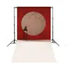 Estudio Fotográfico Tela de Fondo China Fotografía de Niños Disfraz Retrato Familiar de Año Nuevo Papel de Fondo Rojo