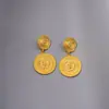 Pendientes de botón con cabeza de león vintage, Pendientes retro occidentales de temperamento audaz, Pendientes repujados para mujer