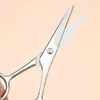 Tijeras para el Cabello de Acero Inoxidable Personalizadas, Tijeras Domésticas para Barba y Pestañas, Tijeras para Recortar Cejas, Tijeras de Uso Común para Belleza y Peluquería