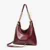 Bolsa Tote de Alta Gama Estilo Coreano para Mujer, Bolso de Hombro de Gran Capacidad para el Trabajo, Bolso Cruzado Nuevo de Piel Suave, Bolso de Cadena