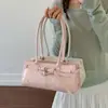 Moda 2026 Verano Nueva Moda Estilo Coreano Nicho Bolso de Mano de Lunares Versátil Estilo Coreano Bolso Cruzado para el Trabajo