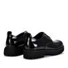 Zapatos de hombre punta de alfiler zapatos de cuero zapatos de hombre piel genuina primera capa piel de vaca punta redonda plataforma británica zapatos Derby zapatos casuales de hombre aumento de altura