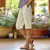 Pantalones Casuales de Calle de Moda Callejera para Mujer de Longitud Media, Estilo Nuevo Europeo y Americano Transfronterizo, Impresión Digital 3D, Personalizados, para Viajes de Negocios, Verano
