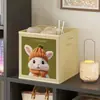 Gabinete de Celosía de Acero Combinación Libre Gabinete de Almacenamiento para Jardín de Infancia Estantería para Sala de Estar Dormitorio Estantería de Pie para Estudio