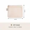 Bolsa de almacenamiento de malla de una sola capa, organizador portátil, bolsa pequeña para llevar lo esencial, mini bolsa de maquillaje de viaje, bolsa para documentos, bolsa de aseo