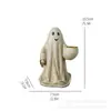 Decoração de Pingente de Fantasma de Balanço de Halloween Site Layout Adereços Pendurado Fantasma Fantasma Fantasma Pingente Fantasma Presente de Festival Fantasma