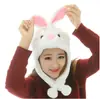 Gorro de felpa engrosado de animales de dibujos animados de invierno para adultos y niños, gorra de utilería para actuaciones, gorro con protección para las orejas, utilería para actuaciones