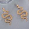 Pulsera ajustable con apertura de estilo europeo y americano para mujer, ideal para combinar con todo, con diseño de serpiente, pulsera personalizada, pulsera de serpiente para hombre.