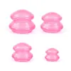 Set de ventosas de silicona para uso doméstico, absorbente de humedad, dispositivo de ventosas de alta transparencia, set transparente de presión negativa, dispositivo de ventosas de silicona para masaje y gua sha
