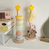 Estante de almacenamiento de goma para el cabello con forma de estrella de madera, organizador multifuncional de accesorios para el cabello, estante de almacenamiento de escritorio para gomas del cabello y accesorios para el cabello