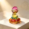 Ornamento Rotativo dos Doze Signos do Zodíaco de Cristal Atrai Riqueza e Sorte Decoração de Mesa de Escritório Presente para Ano do Zodíaco Presente Criativo