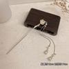 Nuevo Estilo Retro Chinoiserie Pin para el Cabello de Alta Gama Metal para el Cabello Dinastía Han Cheongsam Borla Paso Accesorios para el Cabello Tocado para Mujer