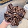 Ante Sentido Avanzado Leopardo Anillo para el Pelo Intestino Grueso Cuerda para el Pelo de Cola de Caballo Alta Elegante Lujo Ligero Correa para el Pelo Correa para el Pelo Cuerda para el Pelo Accesorios para el Cabello