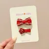 Pinza de Pelo Coreana Pinza de Pelo de Felpa para Otoño e Invierno Pinza de Pelo Niña Dulce Pinza Lateral Pinza de Una Pieza Linda Accesorios para el Cabello de la Frente Tocado