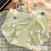 Pantalones de Malla de Seda Helada Antibacterianos 10A para Mujer Ropa Interior Ligera y de Secado Rápido Transpirables que Cubren la Cadera Bragas de Cintura Media para Chicas Verano