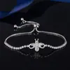 Abeja Linda Nueva Moda Elegante Cadena para Clavícula de Animal Pulsera Sencilla Transfronteriza Set de Nicho de Gama Alta