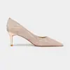 Zapatos de Tacón Alto Apuntados Hechos a Medida Transfronterizos de Fábrica Original para Mujer con Tacones Finos, Adecuados para Cheongsam, Zapatos de Boda de Correa Única