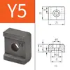Bloco de Pressão para Trilho Guia Linear Bloco Cunha de Pórtico T-E1E2E3Y2T5Y5 Máquina-Ferramenta Trilho Linear Bloco Fixo Placa de Pressão