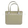 2025Eva Nueva Bolsa de Gelatina Almacenamiento de Viaje Bolso de Mano Verano Vacaciones en la Playa Casual de Mano para Mujer